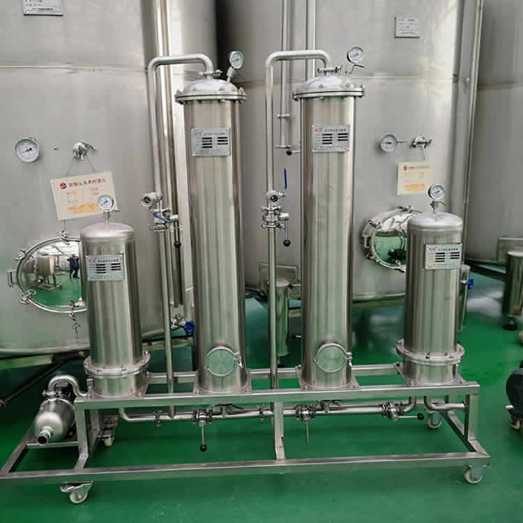 內(nèi)蒙古鄂爾多斯市孫總購(gòu)買的白酒過濾機(jī)已發(fā)貨！